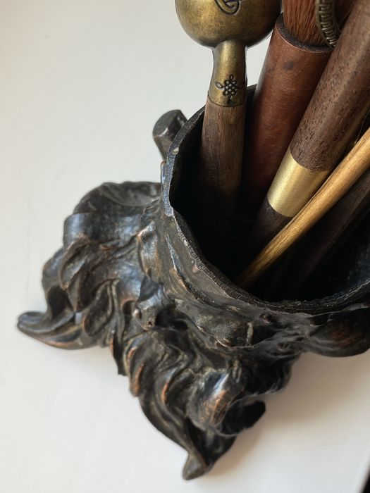 Старовинна підставка/тримач для канцелярії