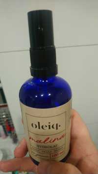 OLEIQ ORGANIC hydrolat z maliny do ciała, twarzy i włosów! 

hydrolat