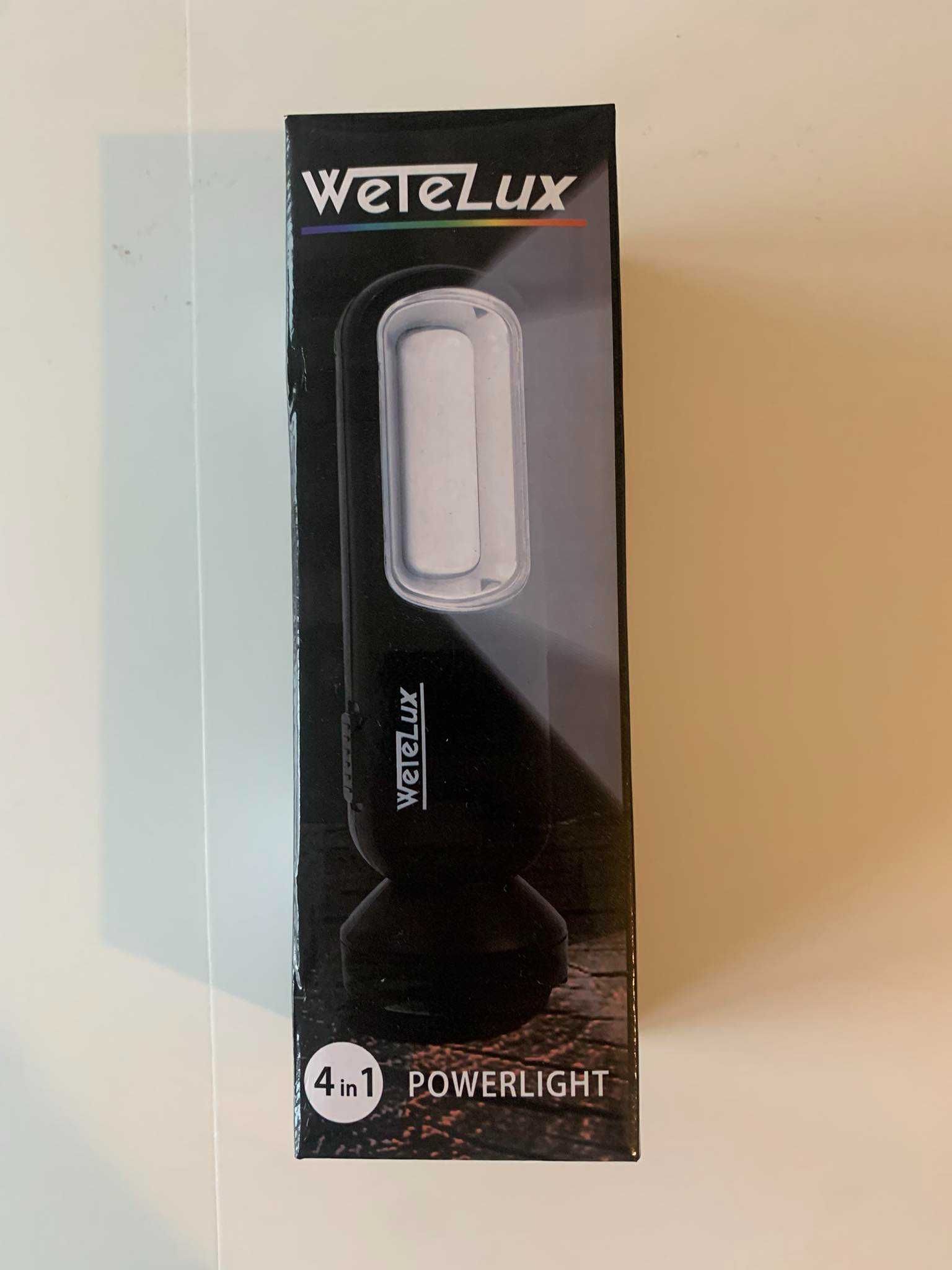 Nowa uniwersalna lampka LED 4w1 POWERLIGHT WETELUX