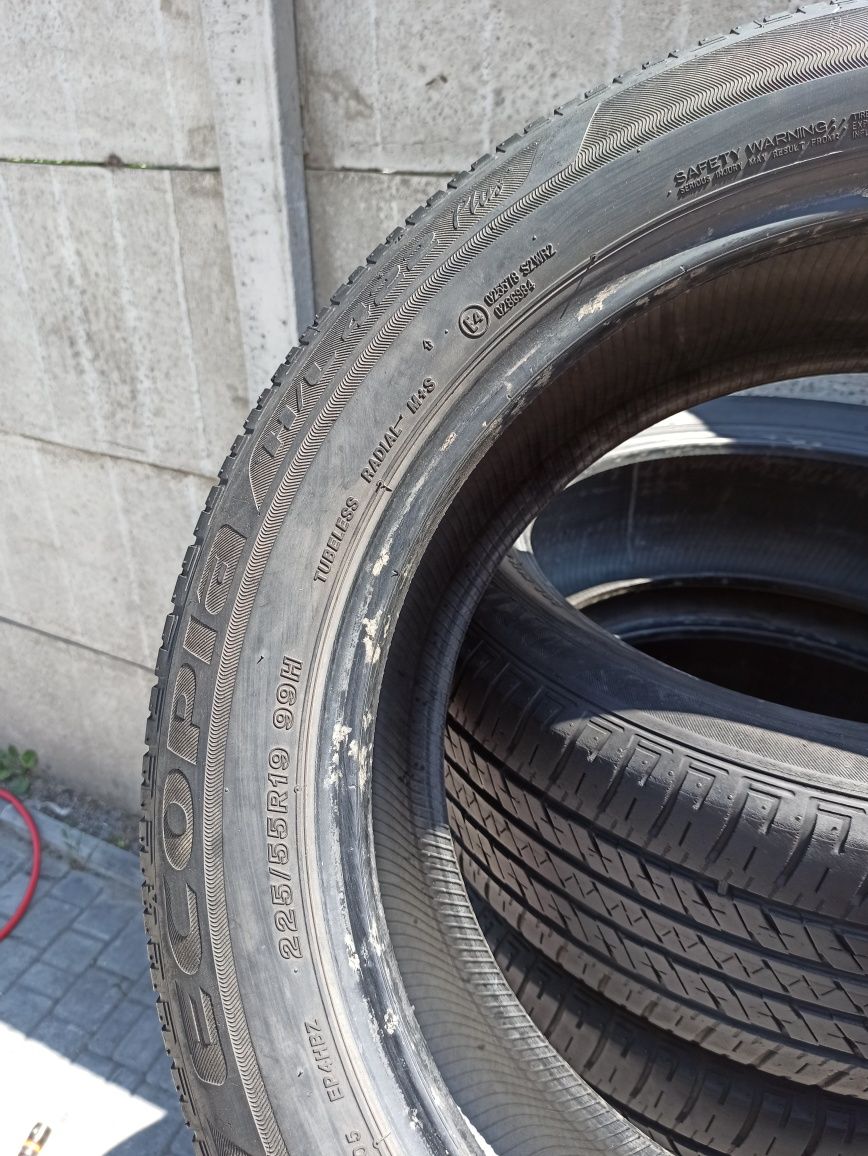 Летние шины 225/55 19 Bridgestone H/L 422 plus