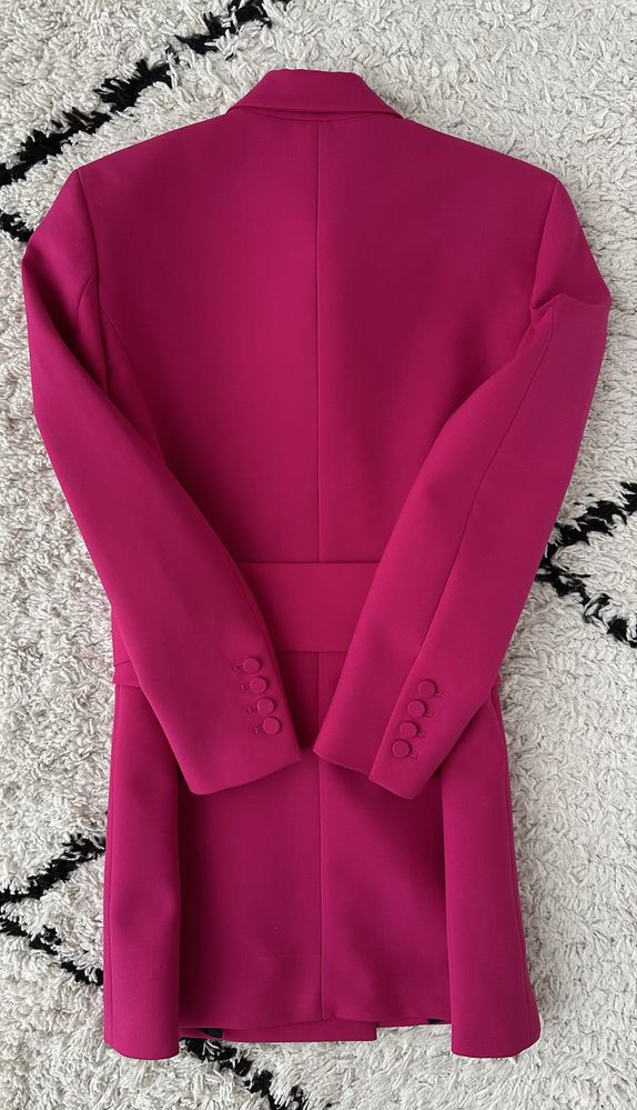 Vestido blazer fúcsia ZARA