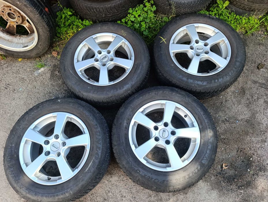 Диски литі r16 5*114.3 Mitsubishi Nissan X-Trail Hyundai Tucson + шини