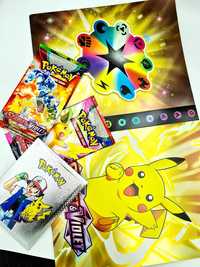 Pokemon duży zestaw album A5 z kartami dla kolekcjonera nowy