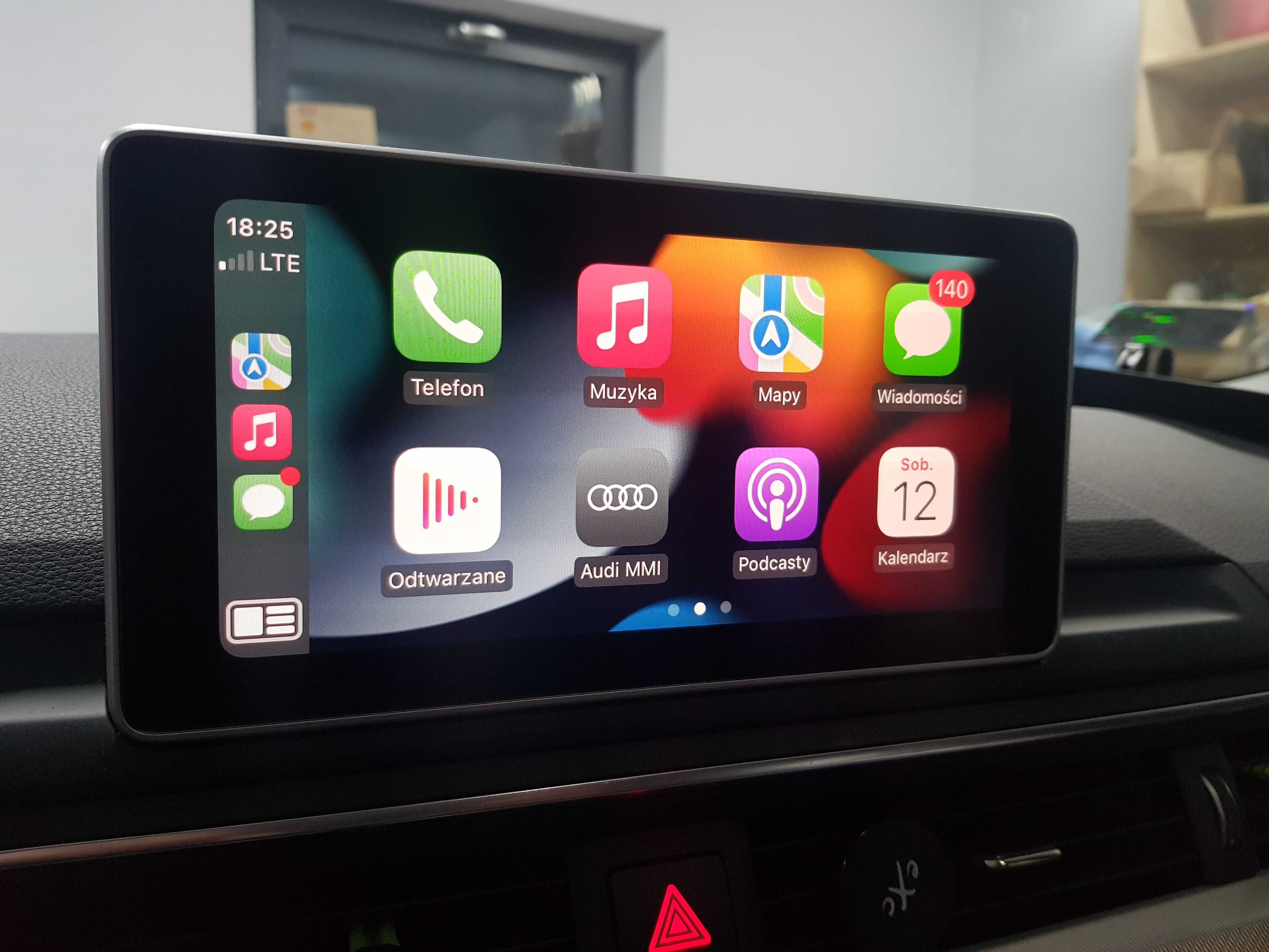 Aktywacja Carplay Android Auto App Connect Smart Link Start Stop