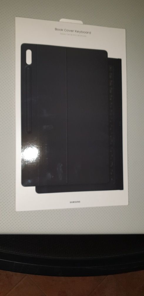 Capa teclado Samsung Tab S8 ultra NOVA SELADA