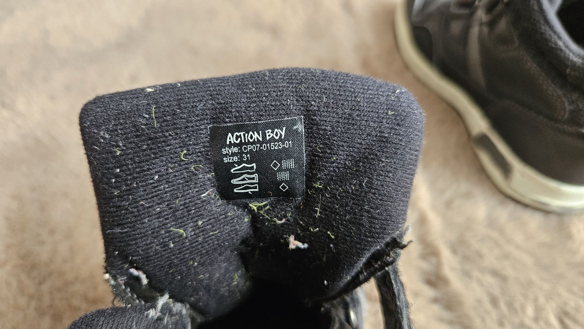 Buty  dziecięce roz. 31 jesień / zima Action Boy