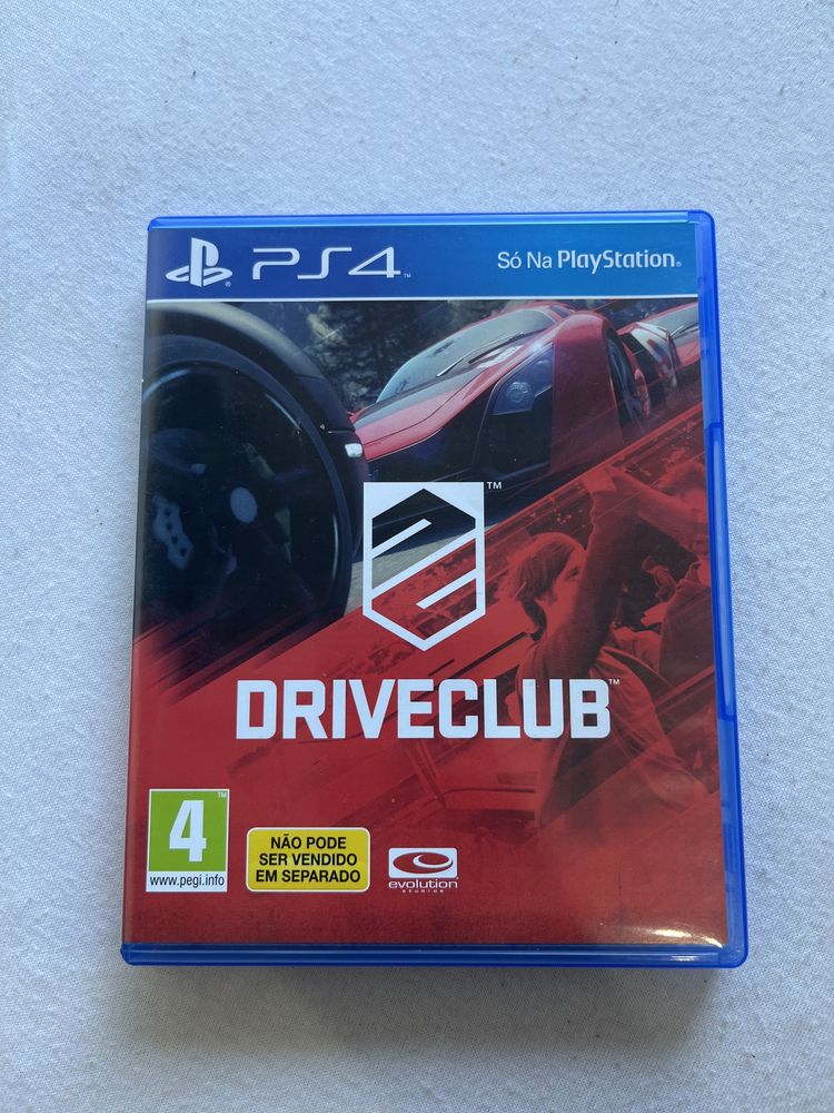 Driveclub ps4 em bom estado