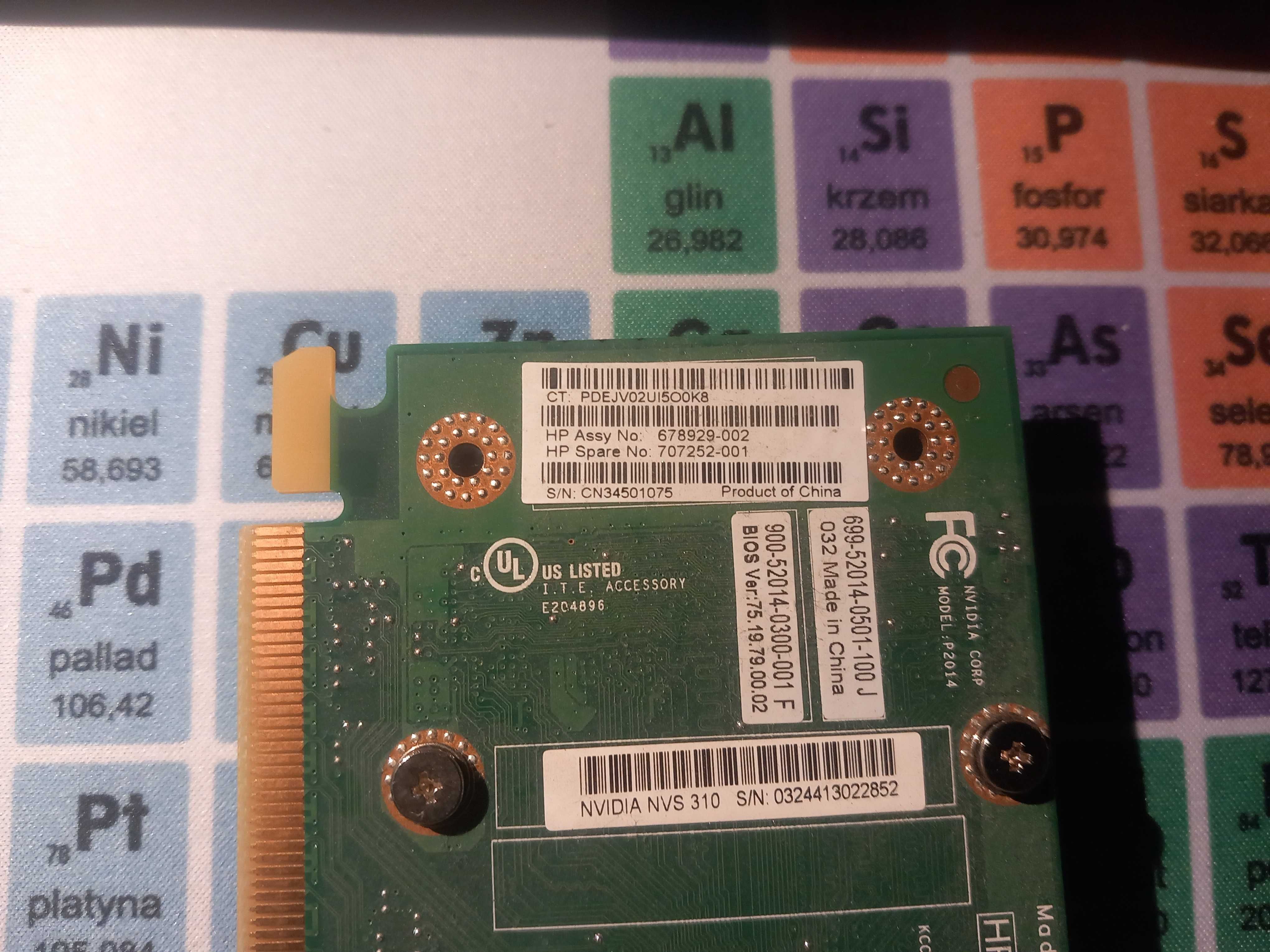 Karta graficzna Nvidia Quadro NVS 310 - zestaw 3 szt.