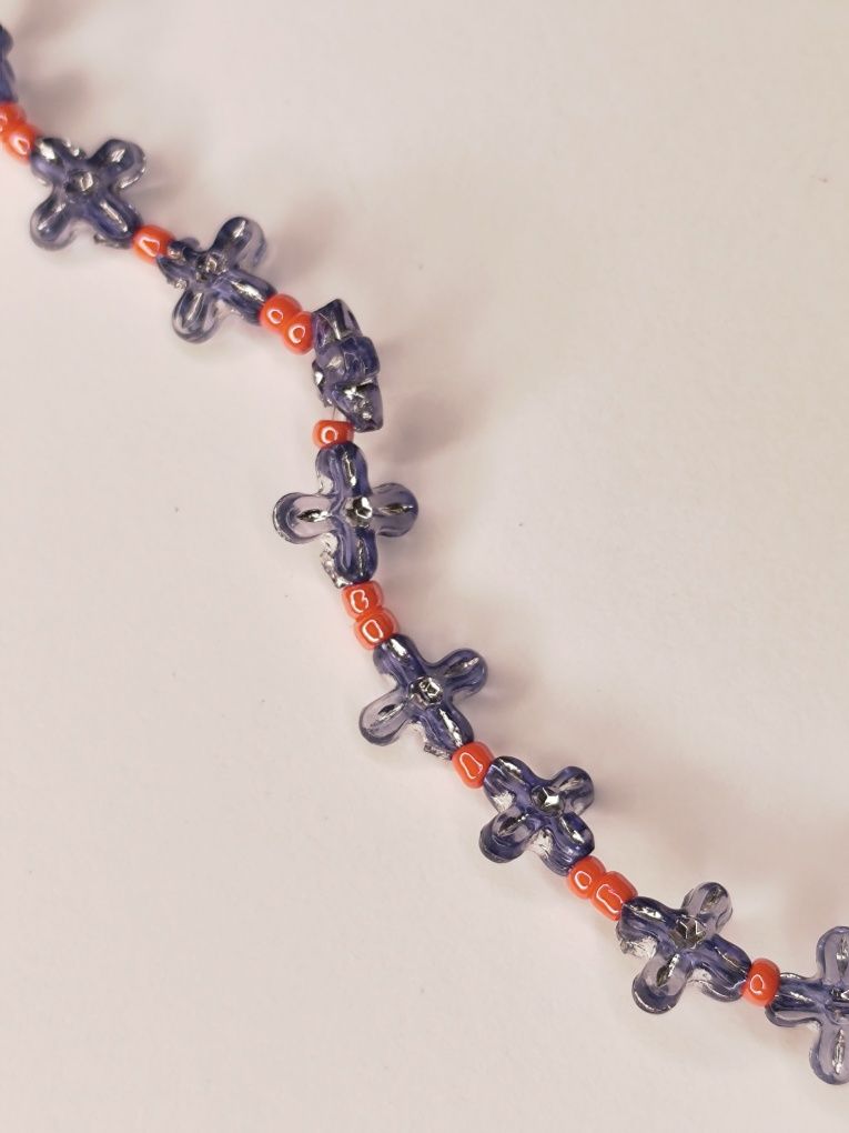 Naszyjnik handmade na żyłce