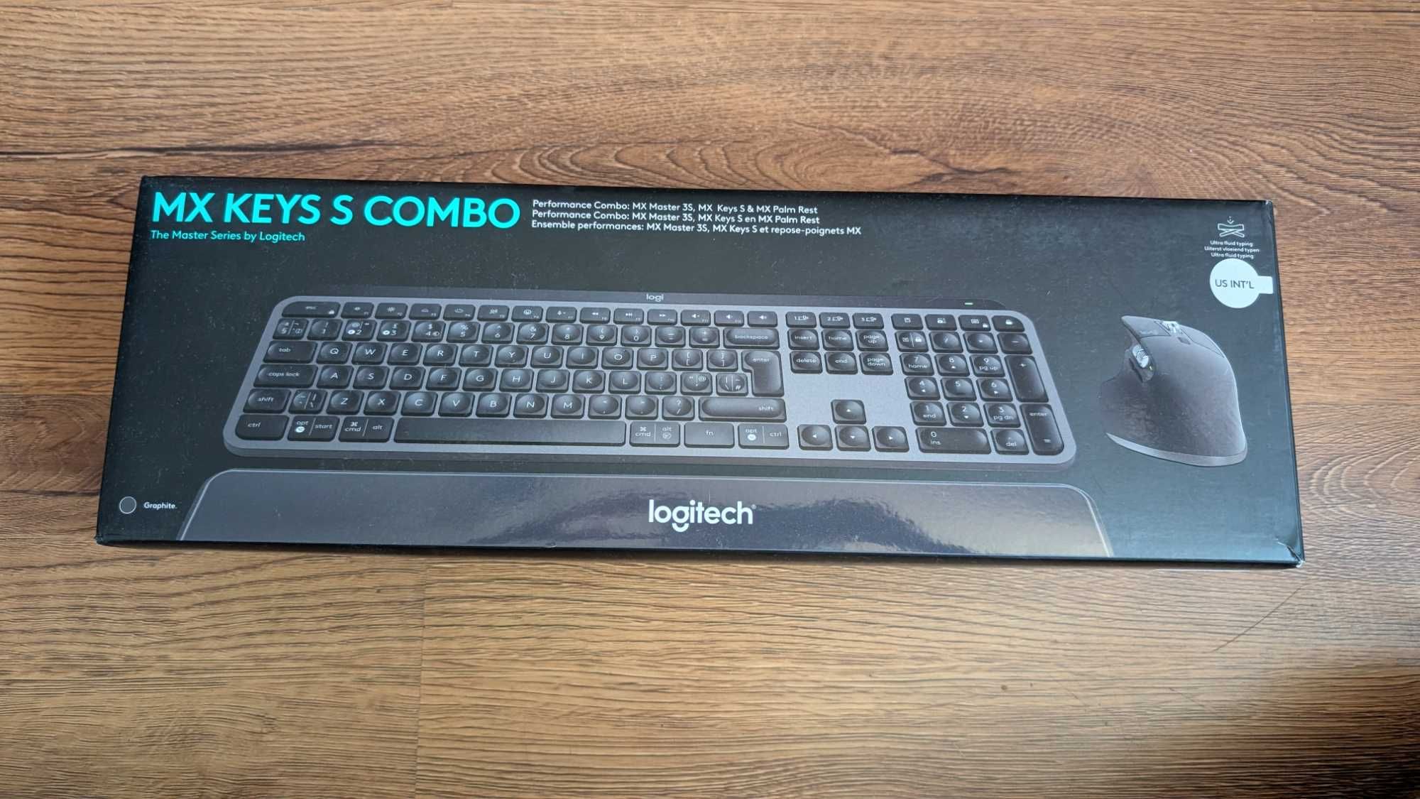 Logitech MX Keys S Combo (klawiatura + mysz + podkładka)