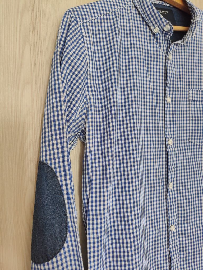 Zestaw 2szt. Męska koszula w kratkę M 38 Zara Reserved