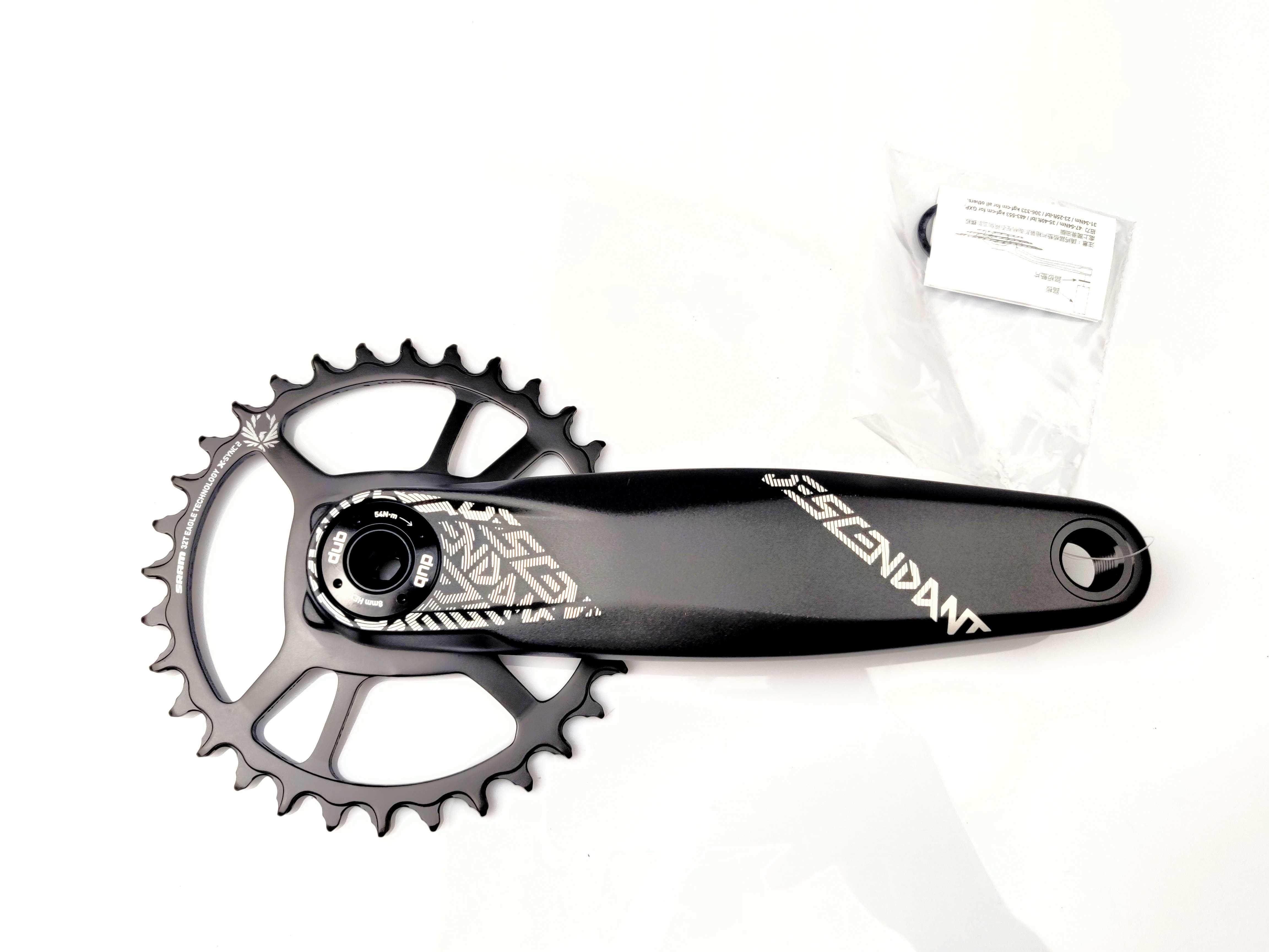 Korba Truvativ Descendant, Sram Eagle 32t, 12s, 175, DUB, F-V /014-010