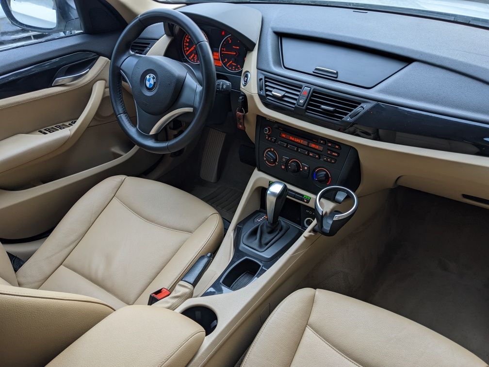 BMW X1 18d E84 automat, bezwypadkowa, serwisowana, nowy rozrząd