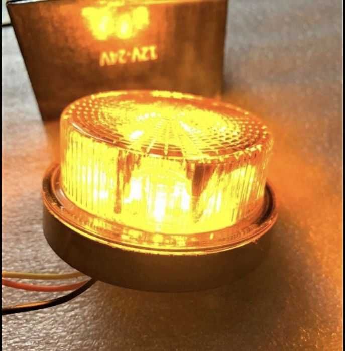 Lampa ostrzegawcza stroboskop LED kogut 12-24V 2 szt
