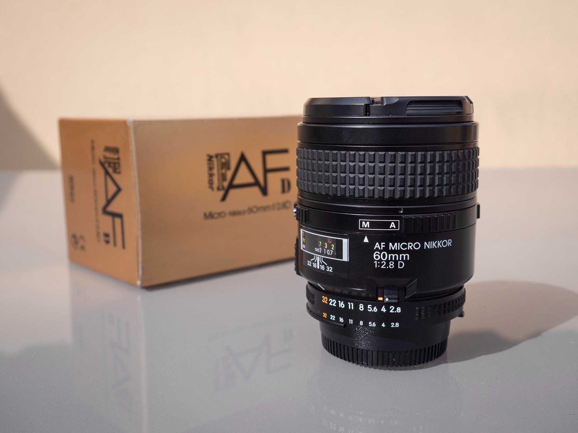 Objetiva Nikon 60mm 2.8 AF-D Micro / Macro Full Frame