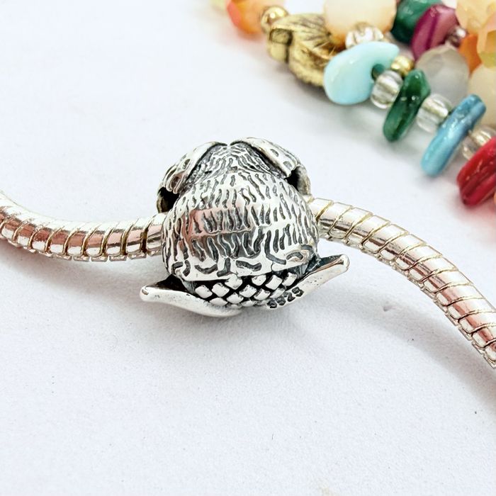 Srebrny Charms S925 do Pandora / Sowa