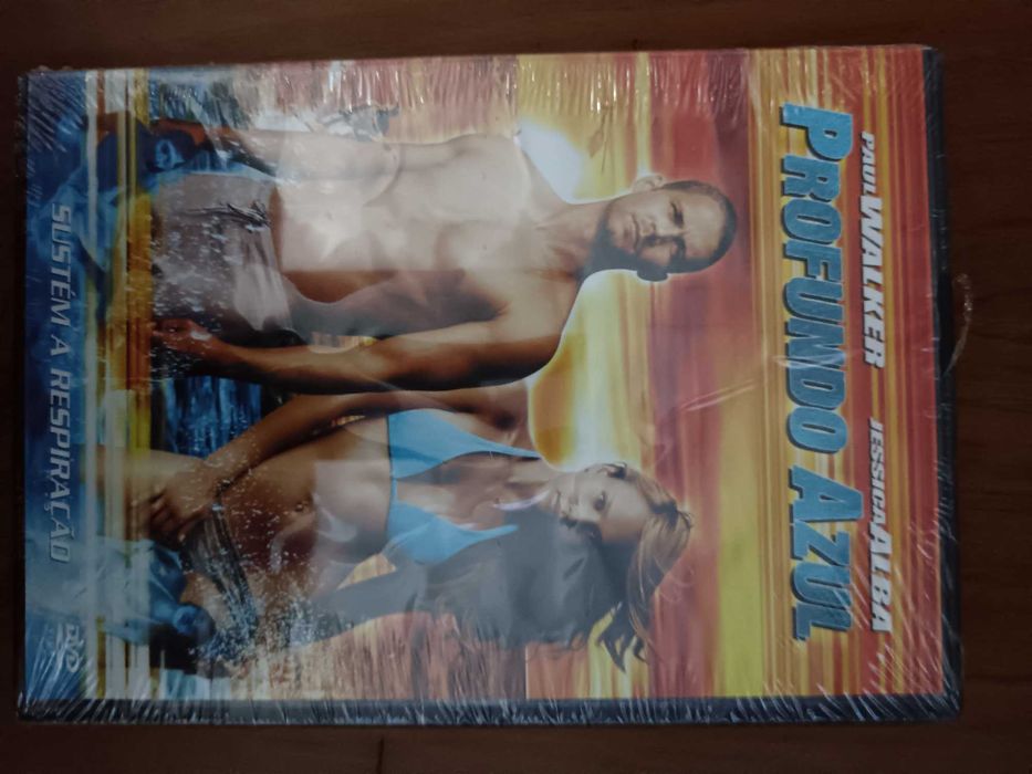 filme dvd original - profundo azul - selado