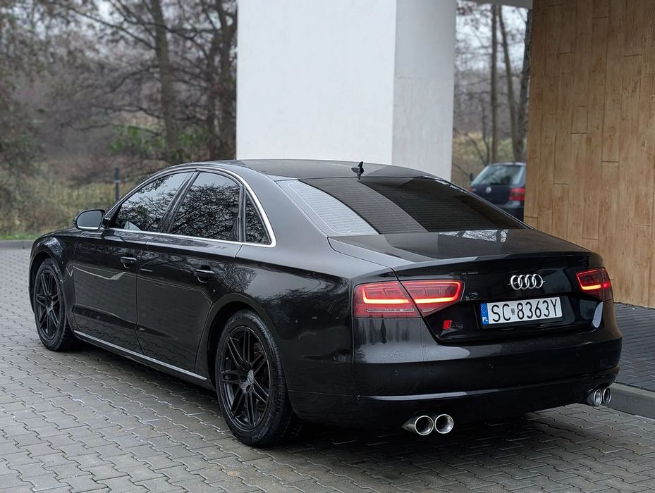 Audi A8 D4 4.2 V8 372KM + LPG Europa LED Aktywny wydech Zadbane