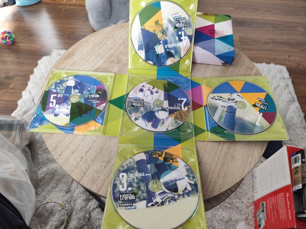 Akademia trenera , canal + , 5 x cd