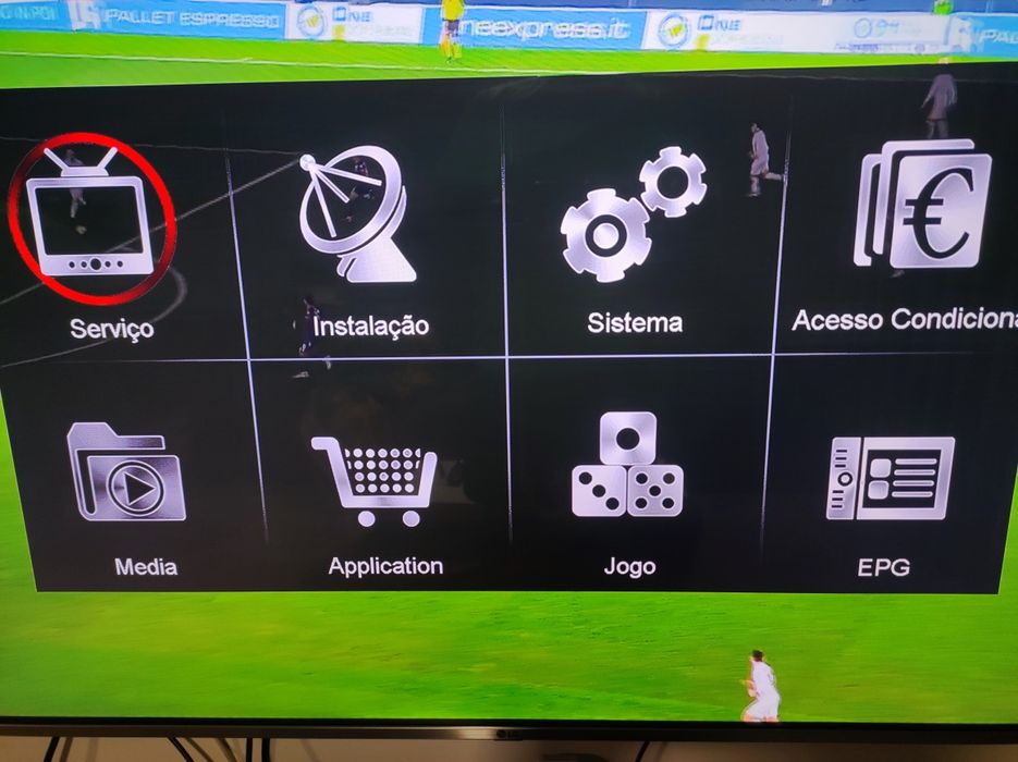 Box TV satélite Amiko