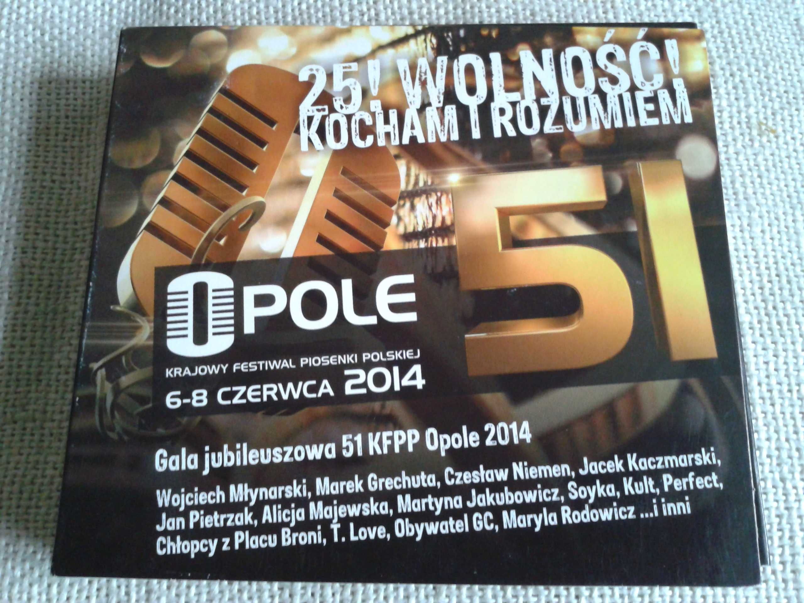 25 Wolność, Kocham Rozumiem, Gala 51 Opole 2014  3CD