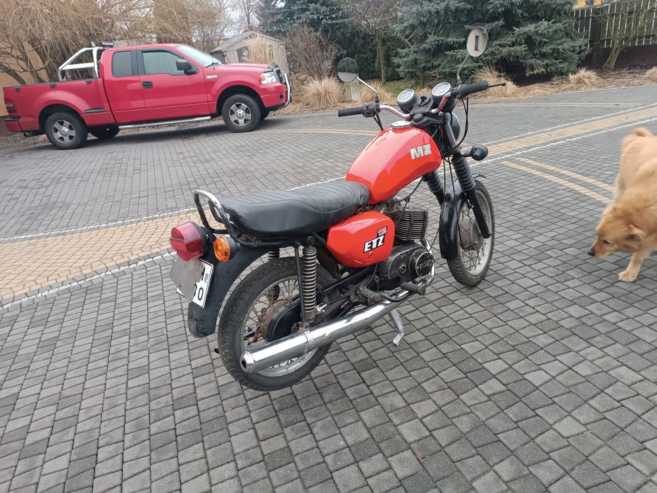 MZ Etz 125 zamiana zamienię na motocykl quad cross prl auto bus