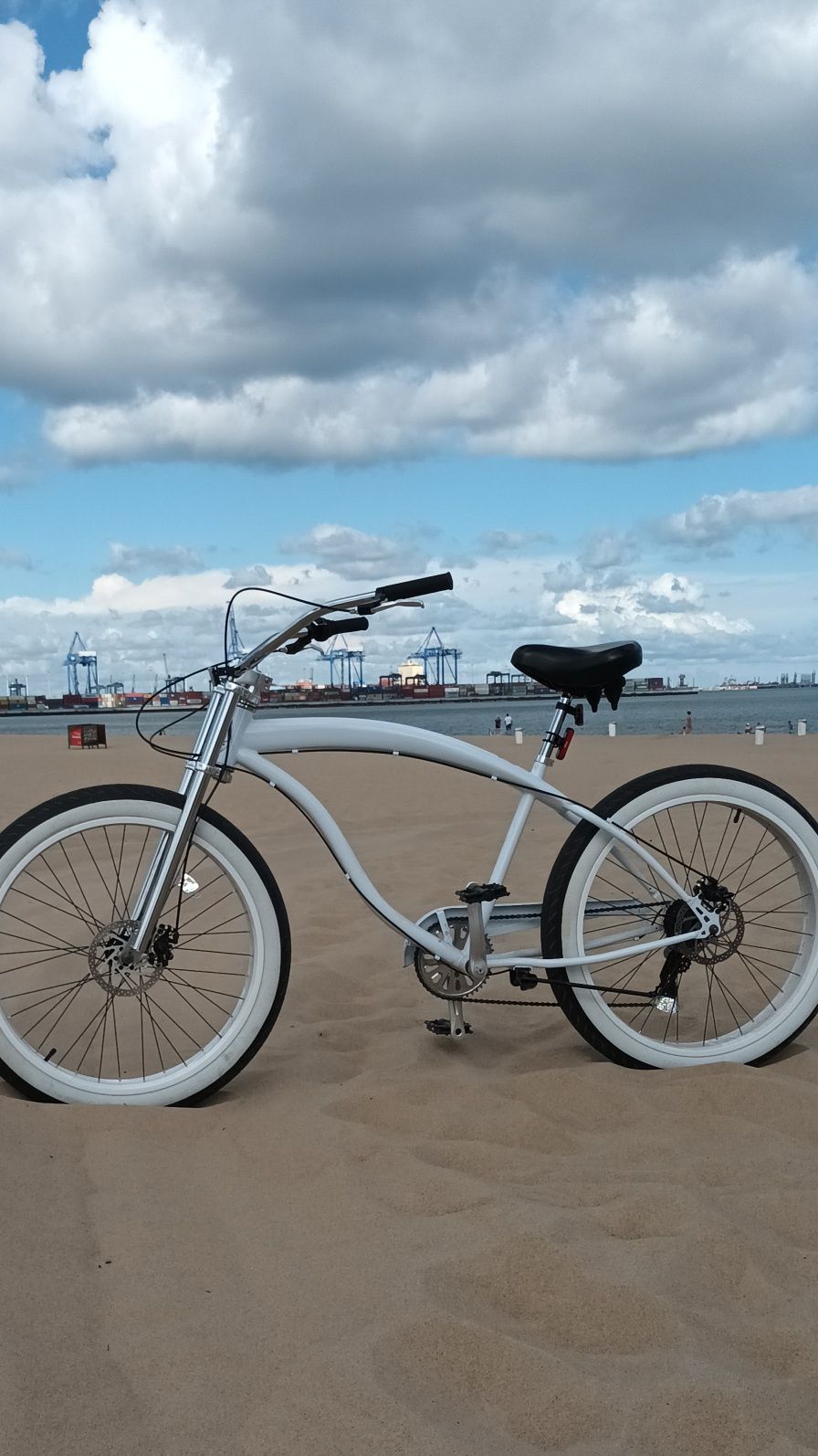 Duży rower custom FAT Micargi Slugo XL  Cruiser