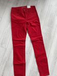 Джинсы Sprit skinny красные вельветовые новые 34 размер