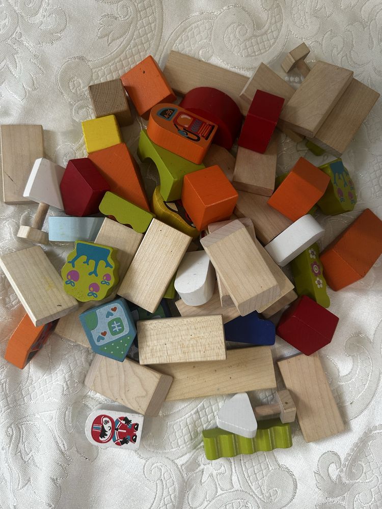 Деревяні розвиваючі іграшки Cubika