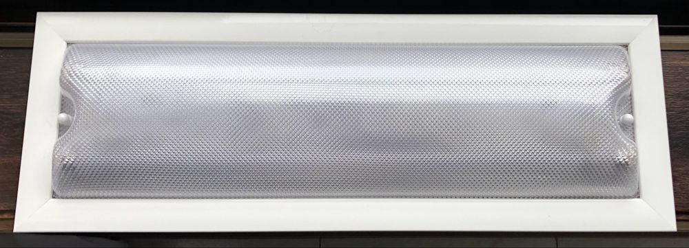 Candeeiro de teto para cozinha, com 2 lâmpadas fluorescentes