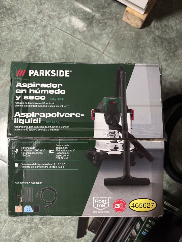 Aspirador Parkside