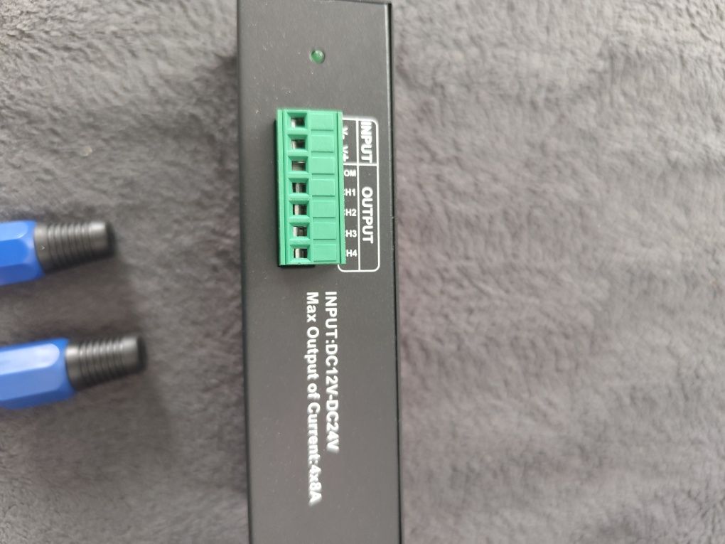 Kontroler Dekoder DMX 512 RGBW 12A 4X8A 384/768W 12-24V