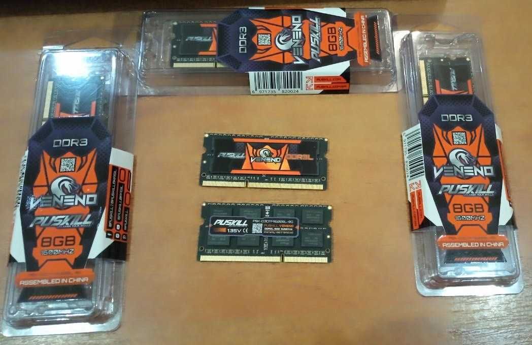 Память sodimm Hunix DDR3L\ддр3 1600Мгц 12800s 4GB для INTEL/AMD ноутбу