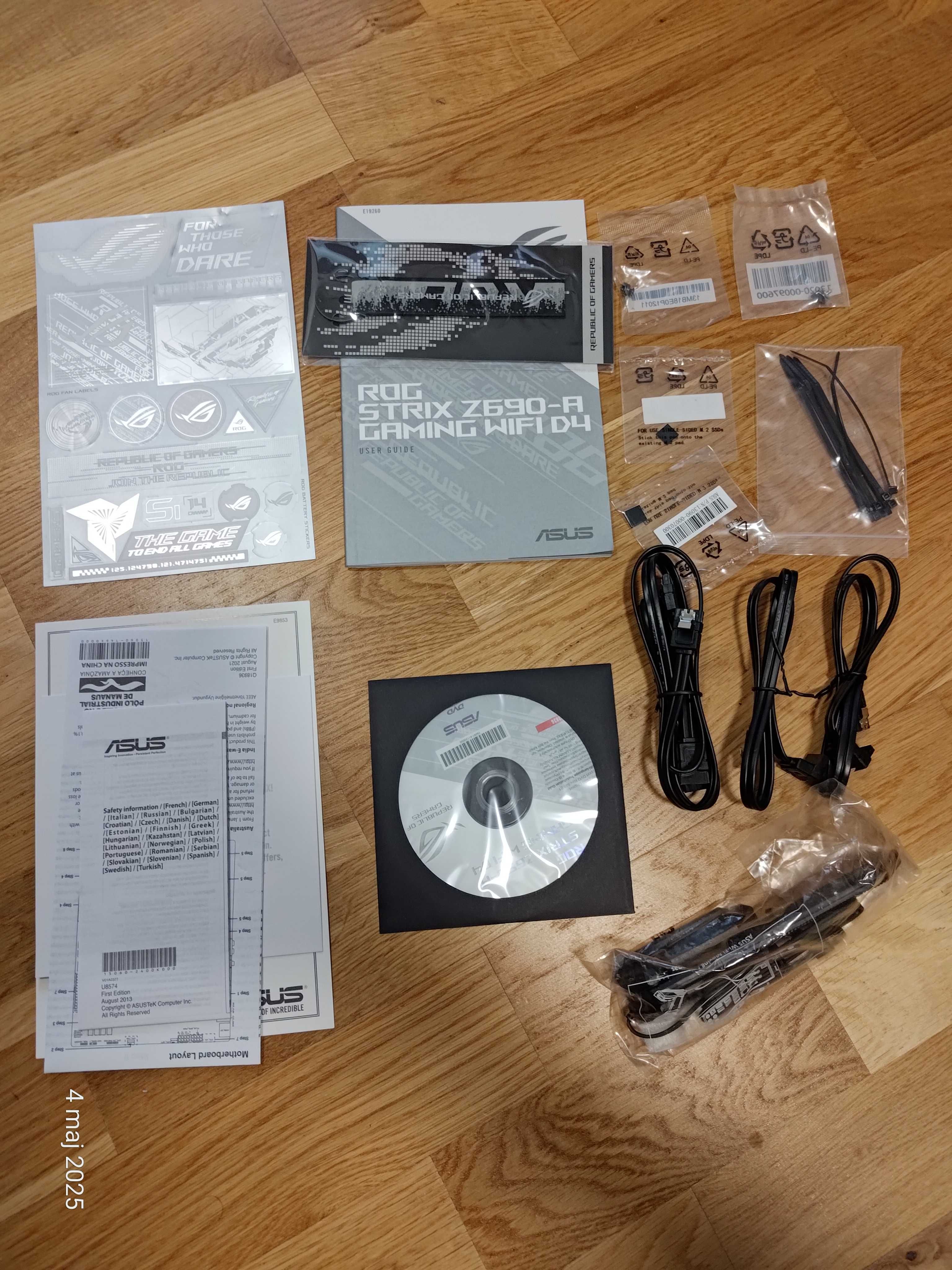 Płyta główna Asus Rog Strix Z690-A Gaming WIFI D4 Socket 1700