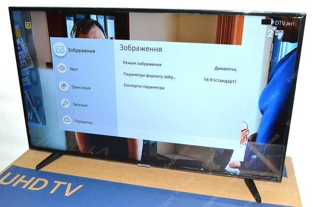 Новый Телевизор Samsung 45" Smart TV WiFi 4К (Модель 2024 года)