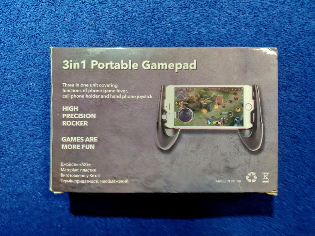 Gamepad 3в1 для смартфону. Portable геймпад, джойстік. Новий!