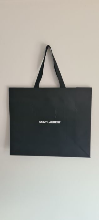 Duża papierowa torba YSL