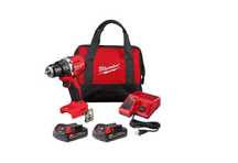 Wiertarko wkrętarka Milwaukee M18 Zestaw 2x bateria torba 3601-22ct