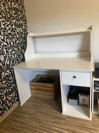 Biurko ikea hemnes z nadstawką sekretarzyk