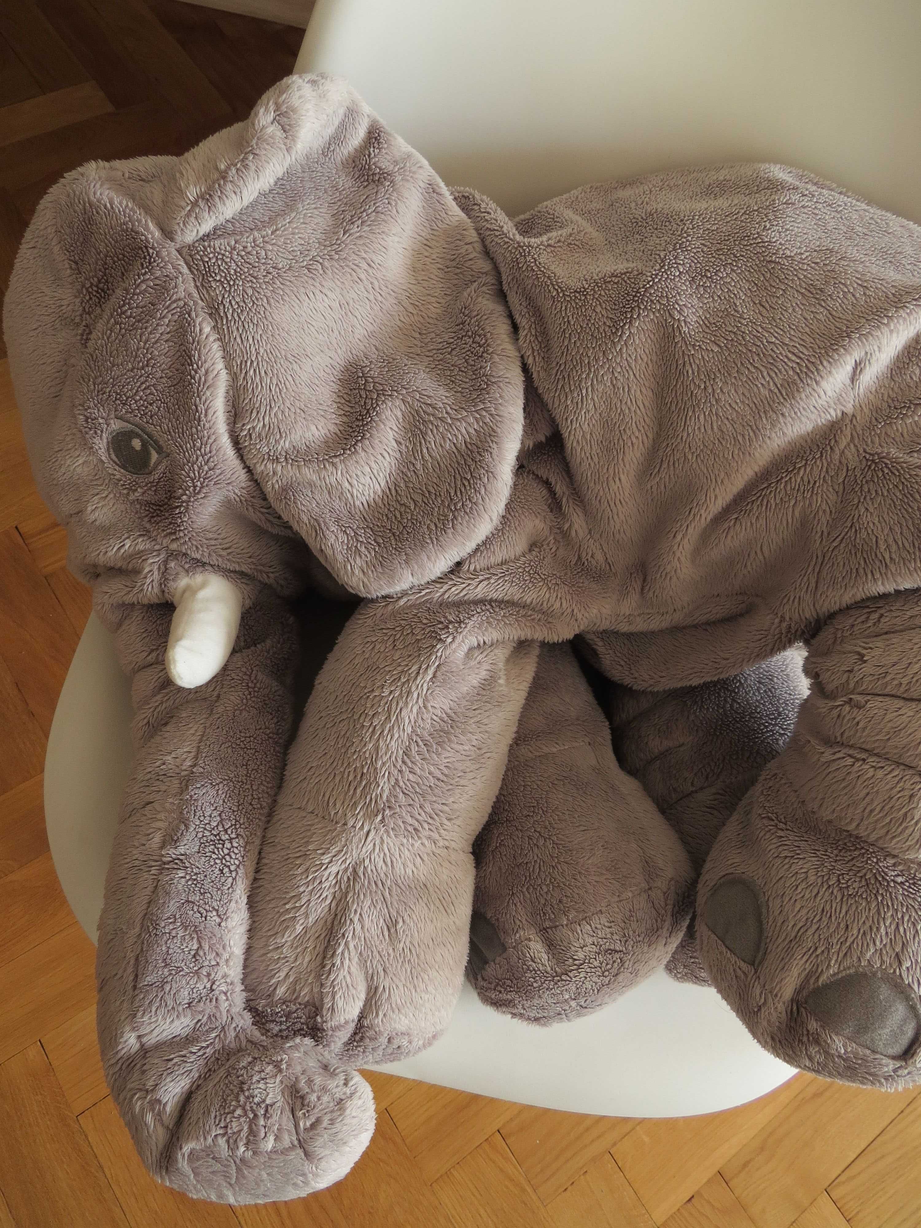 słoń pluszak IKEA