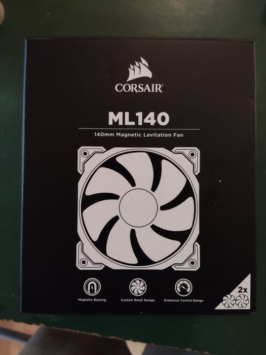 2 x Corsair ML140 MagLev