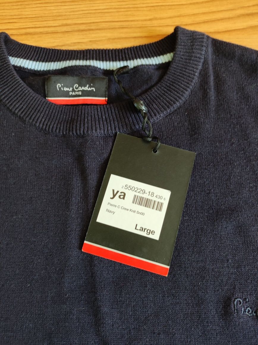 Nowy swetr męski Pierre Cardin z metką rozm L