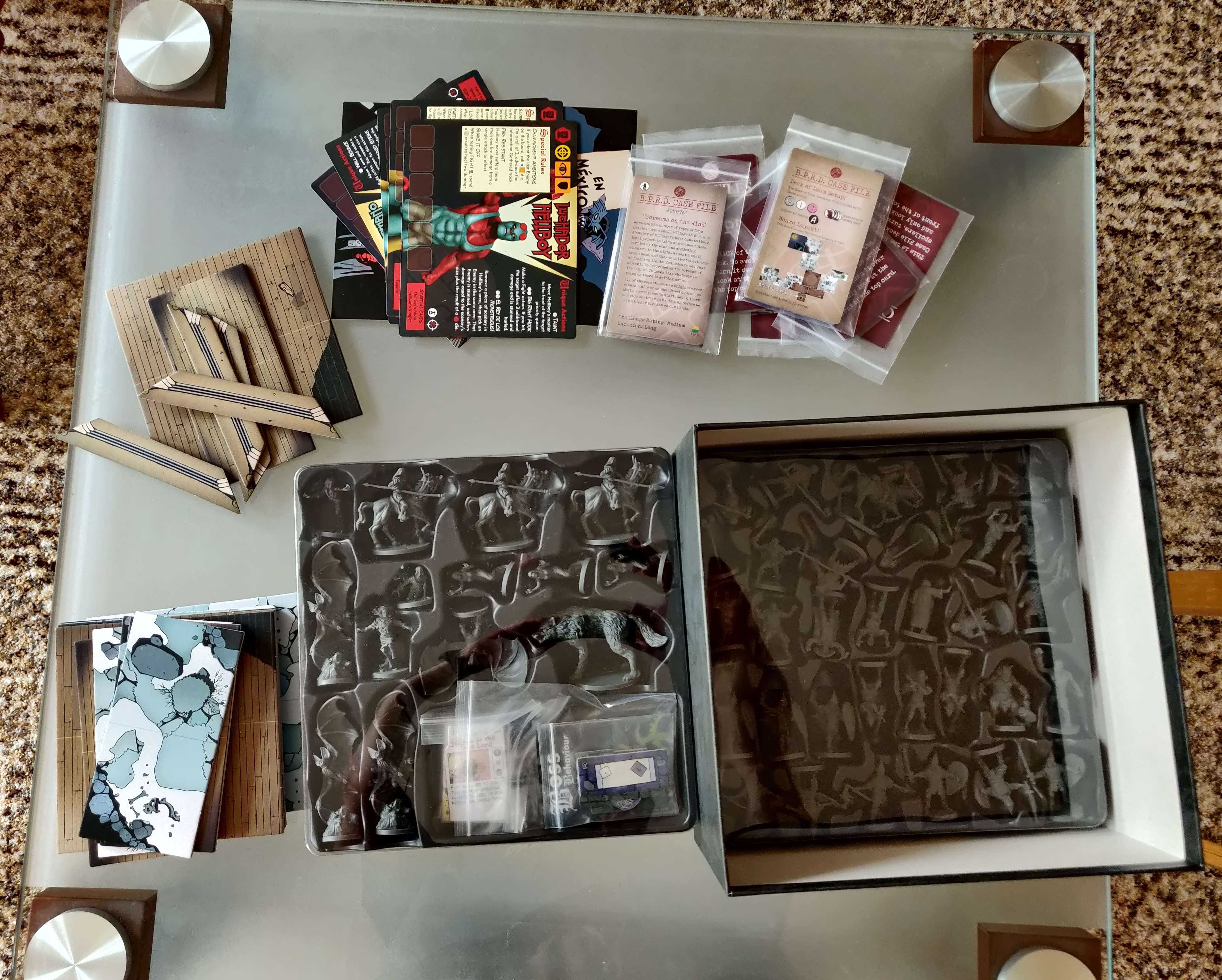 Hellboy: The Board Game Box Full Of Evil - gra planszowa, kickstarter