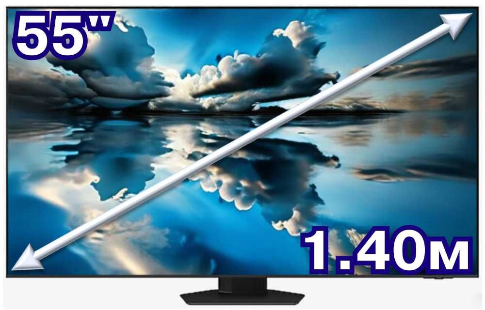 Телевізори Samsung QE55Q60C (60Гц)  QE55Q70C (120Гц)  QE55Q80C (120Гц)