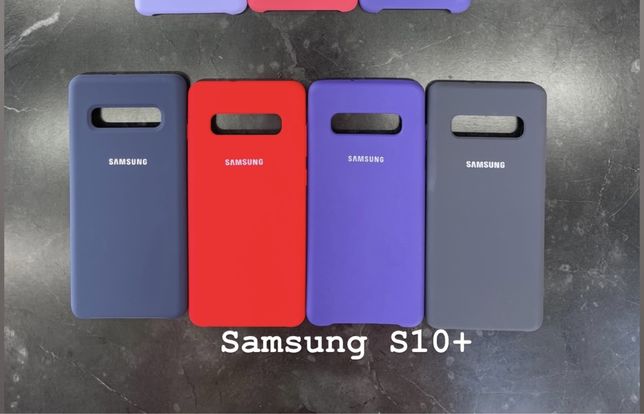 Знижка! Samsung S10 plus silicone case чехол чехлы