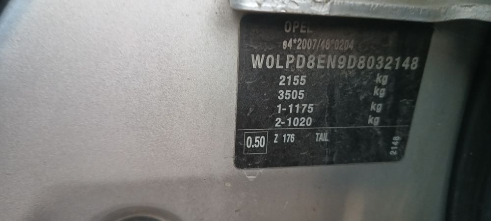 Opel Astra J na części kolor z 176