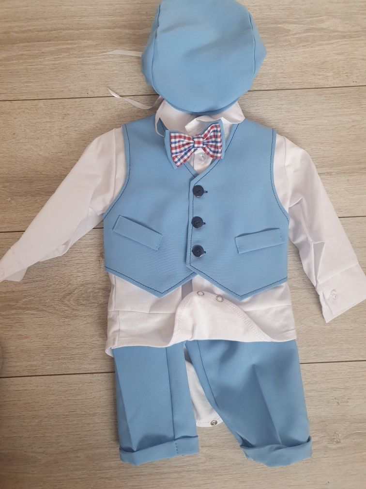Garniturek dla chłopca 74 CHRZEST