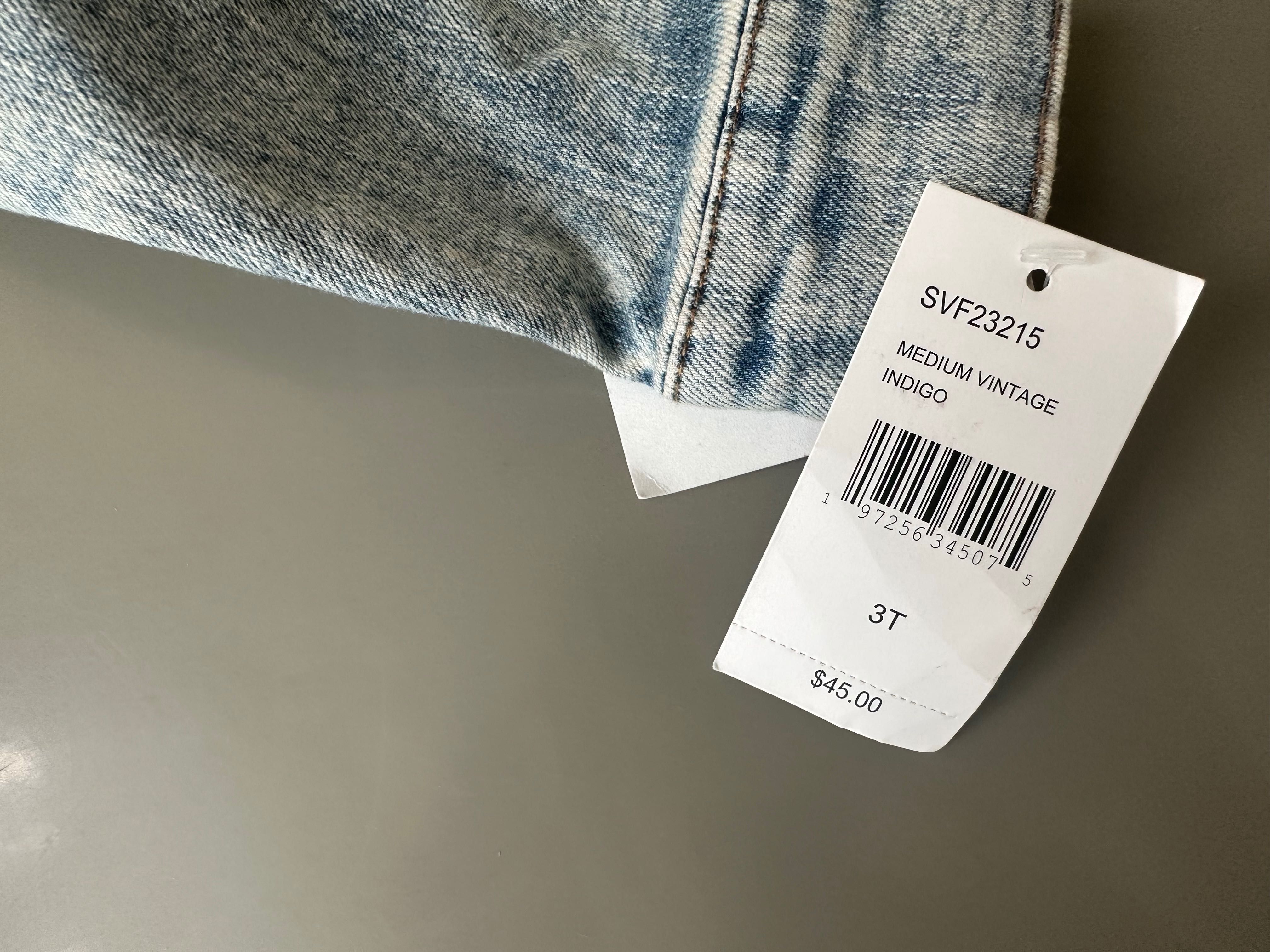Новая джинсовая куртка 7 for all mankind 3 года