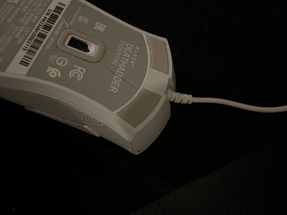 Rato razer branco