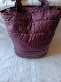 Жіноча стьобана сумка-шопер з балоньової тканини maddison